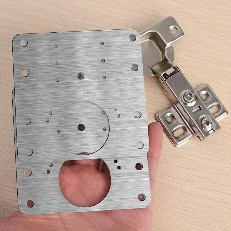 DIY-Möbel-Scharniere Reparatur-Seitenplatte | Inkl. Schrauben | Universell für Schränke | HingeSaver