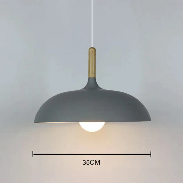Deckenleuchte aus Nordeiche | Warmes Licht | Zeitloses Design | OakLight