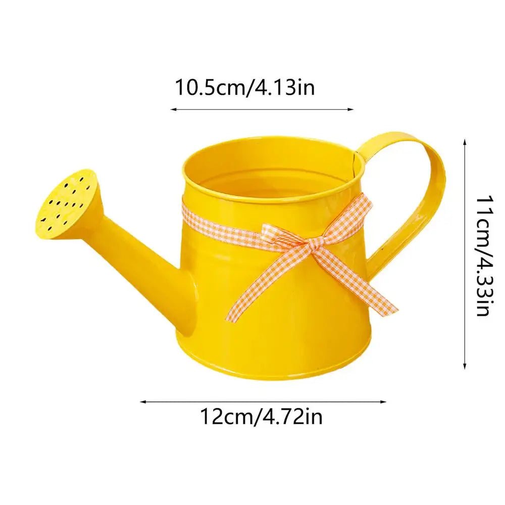 Dekorative Metall-Gießkanne | Dekorativer Blickfang | Sanfter Brausekopf | Floravia