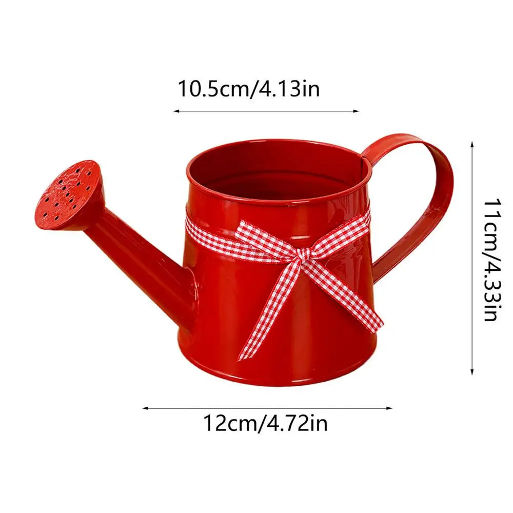 Dekorative Metall-Gießkanne | Dekorativer Blickfang | Sanfter Brausekopf | Floravia