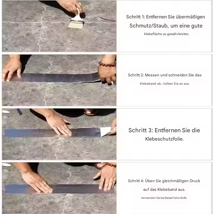 Dichtband | Wasserdichtes Reparaturband gegen Lecks | Starke Haftung auf Oberflächen | QuickSeal