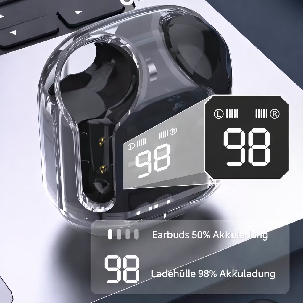 Drahtlose Ohrhörer | In-Ear Kopfhörer | Klarer Sound & Lange Nutzung | ClearBeat