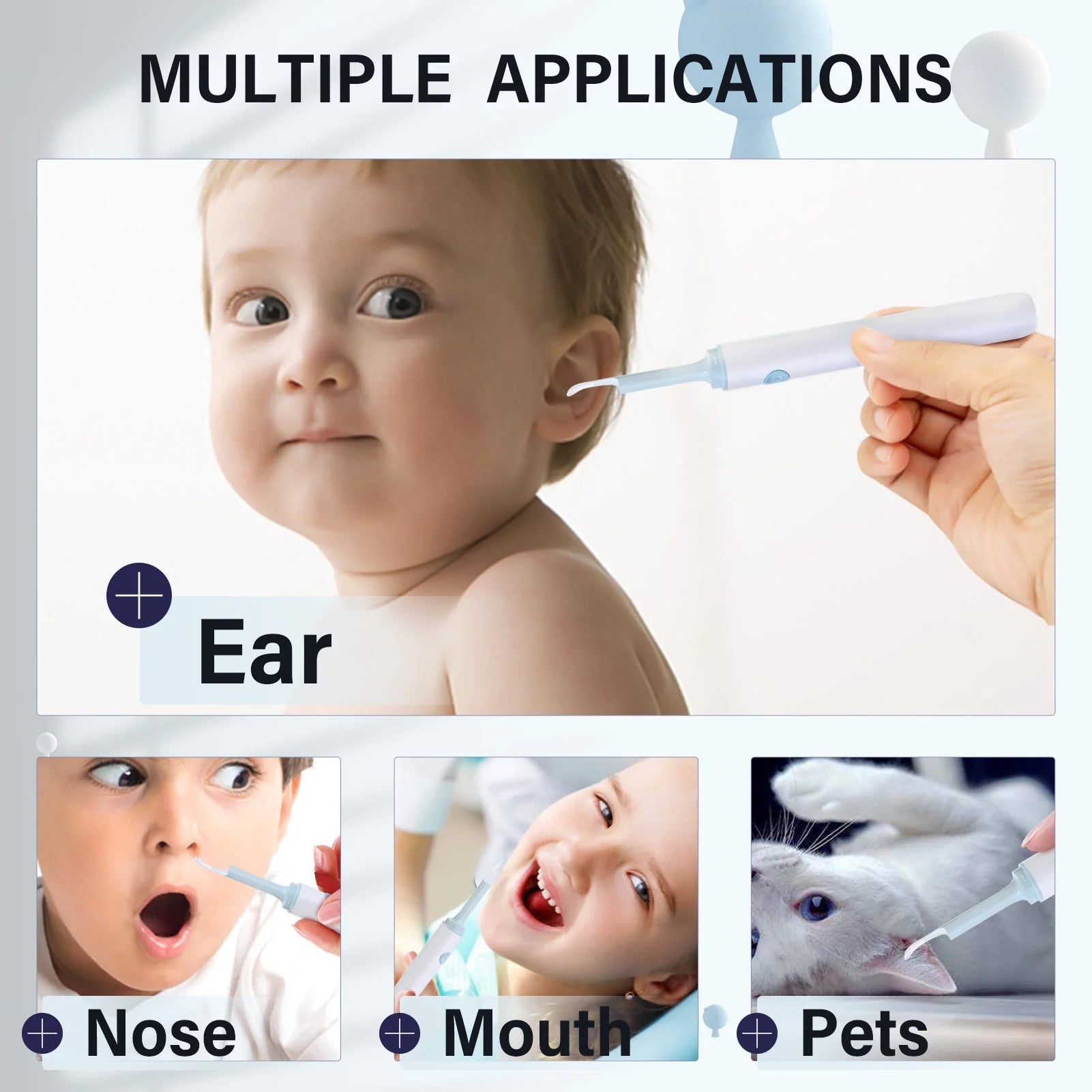 EarClear™ | Mühelose Entfernung von Ohrenschmalz mit Echtzeit-Visualisierung!