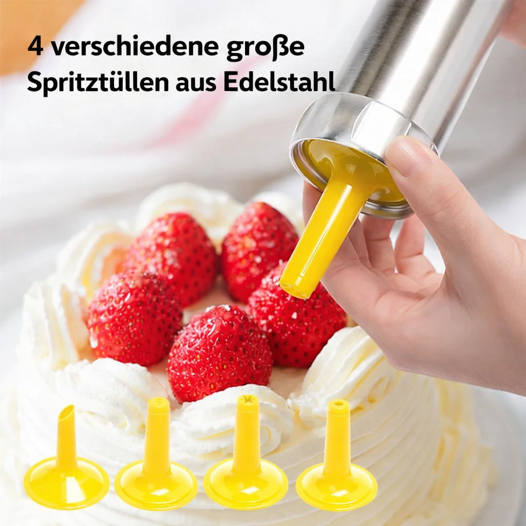 Edelstahl Keks-Presse | Perfekt für gleichmäßige Kekse | BakePro