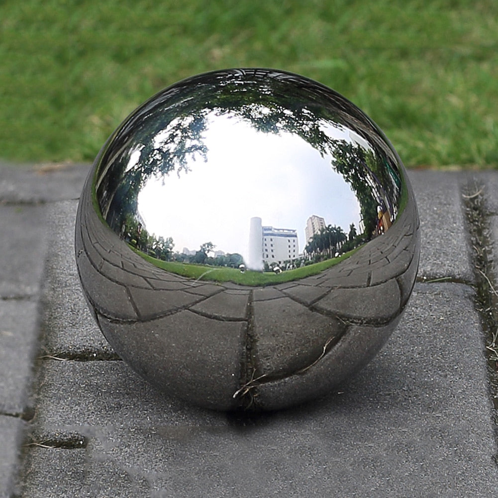 RVS Spiegelbal Tuindecoratie | Roestvrij | Hoogglans Buitendecoratie | Mirrorball