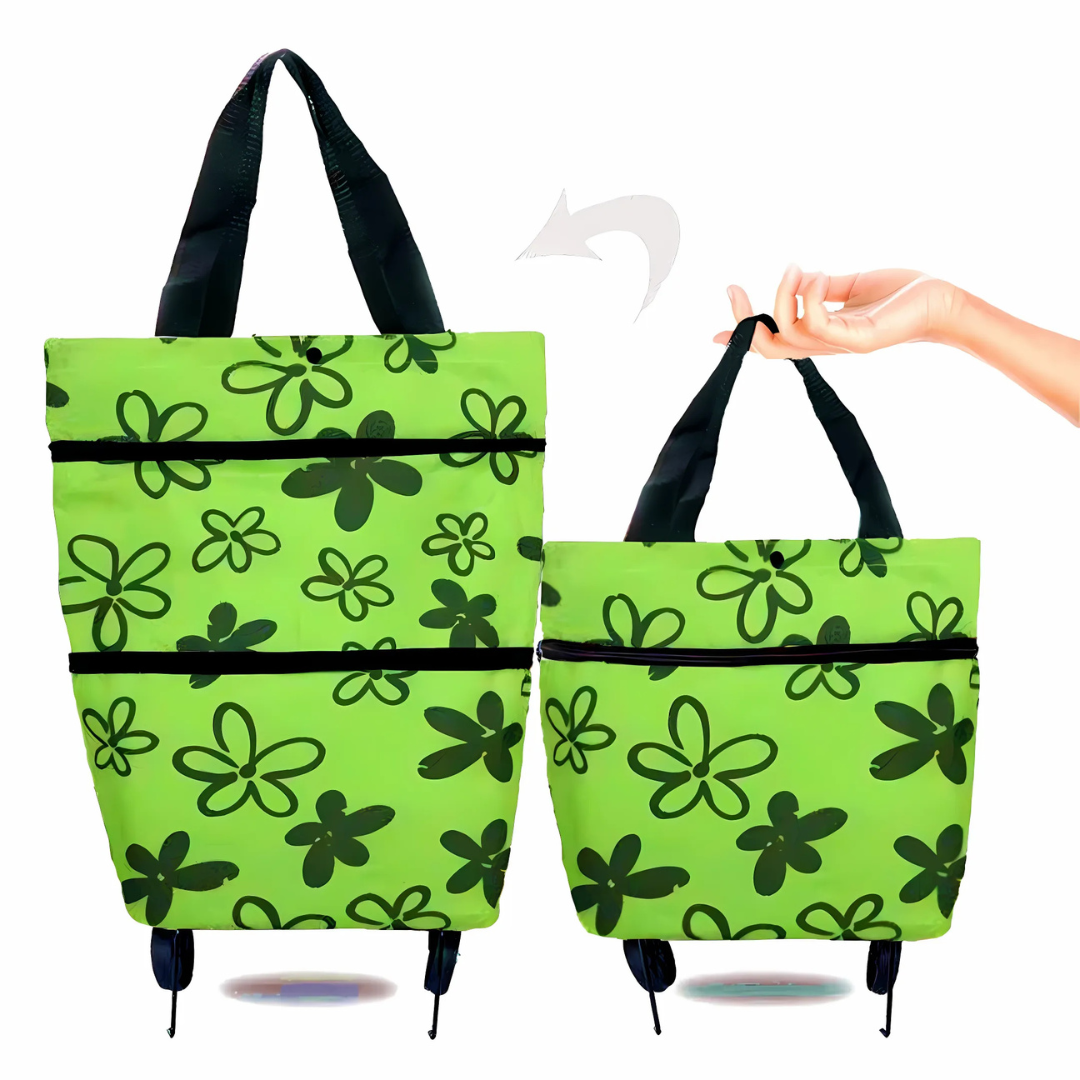 Einkaufstrolley | Faltbare Rolltasche | Leichter Transport | Icone