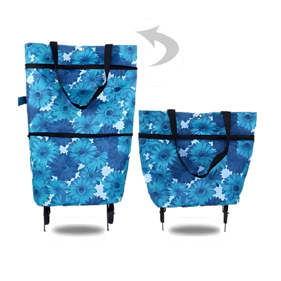 Einkaufstrolley | Faltbare Rolltasche | Leichter Transport | Icone