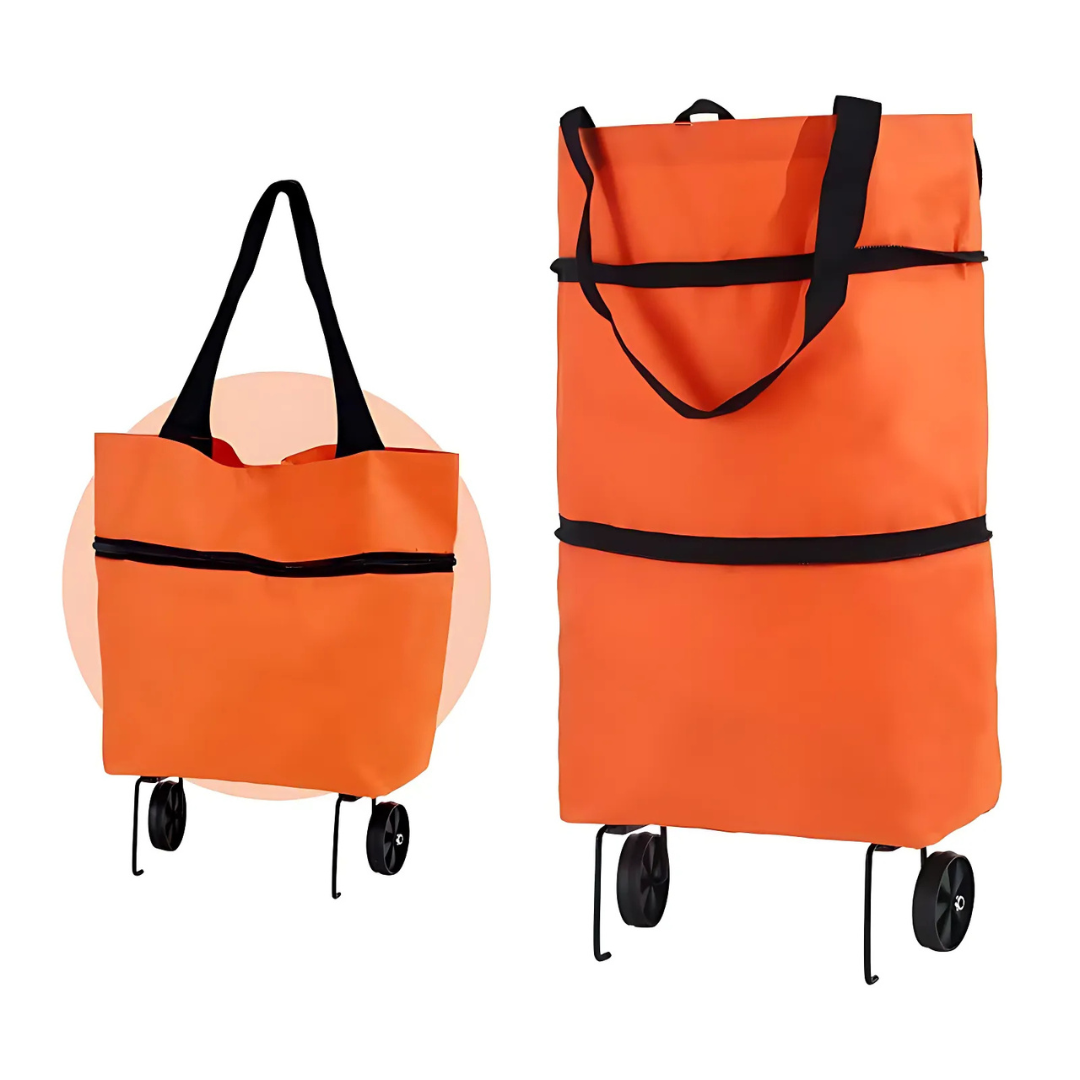 Einkaufstrolley | Faltbare Rolltasche | Leichter Transport | Icone