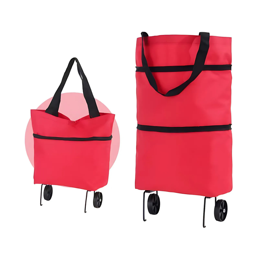Einkaufstrolley | Faltbare Rolltasche | Leichter Transport | Icone