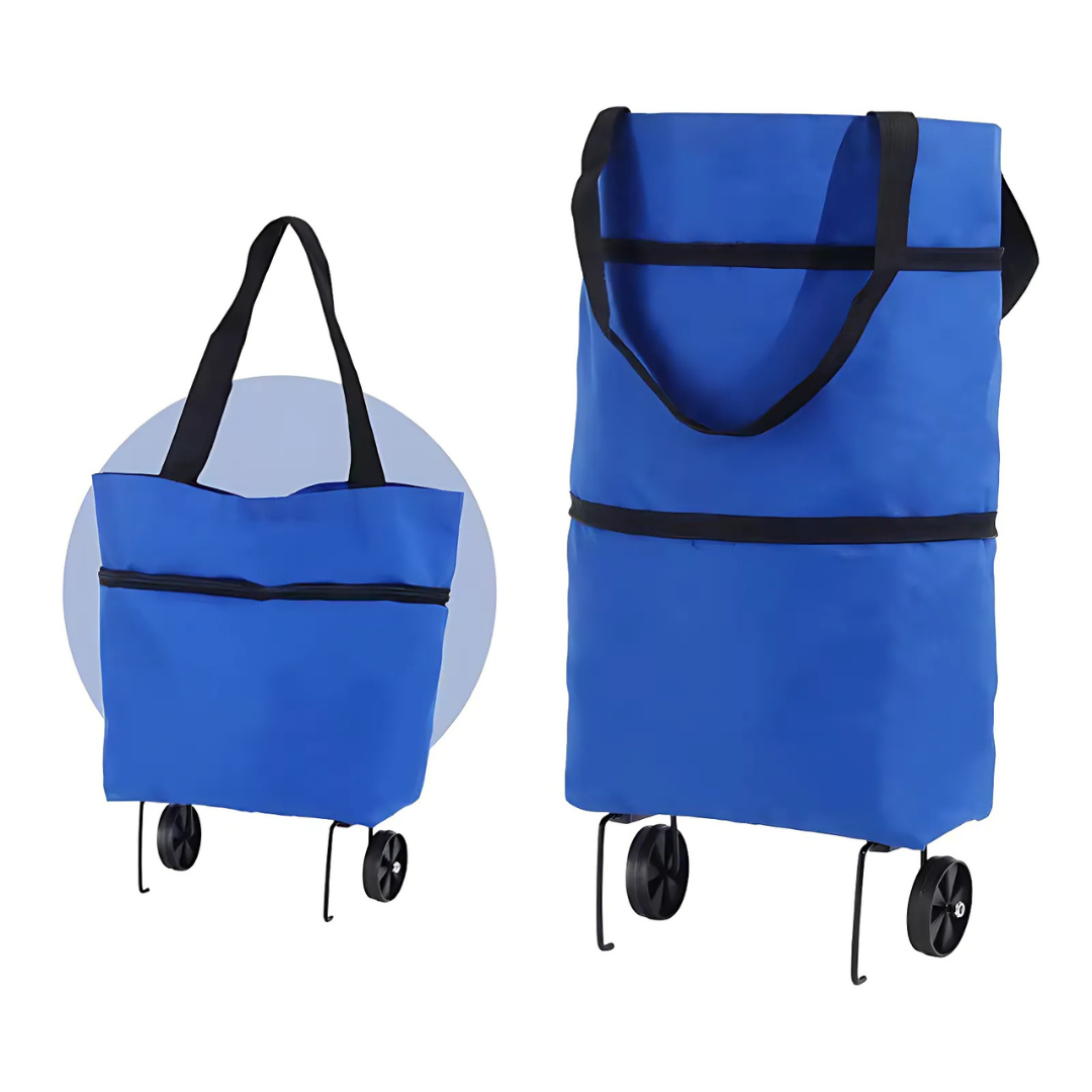 Einkaufstrolley | Faltbare Rolltasche | Leichter Transport | Icone