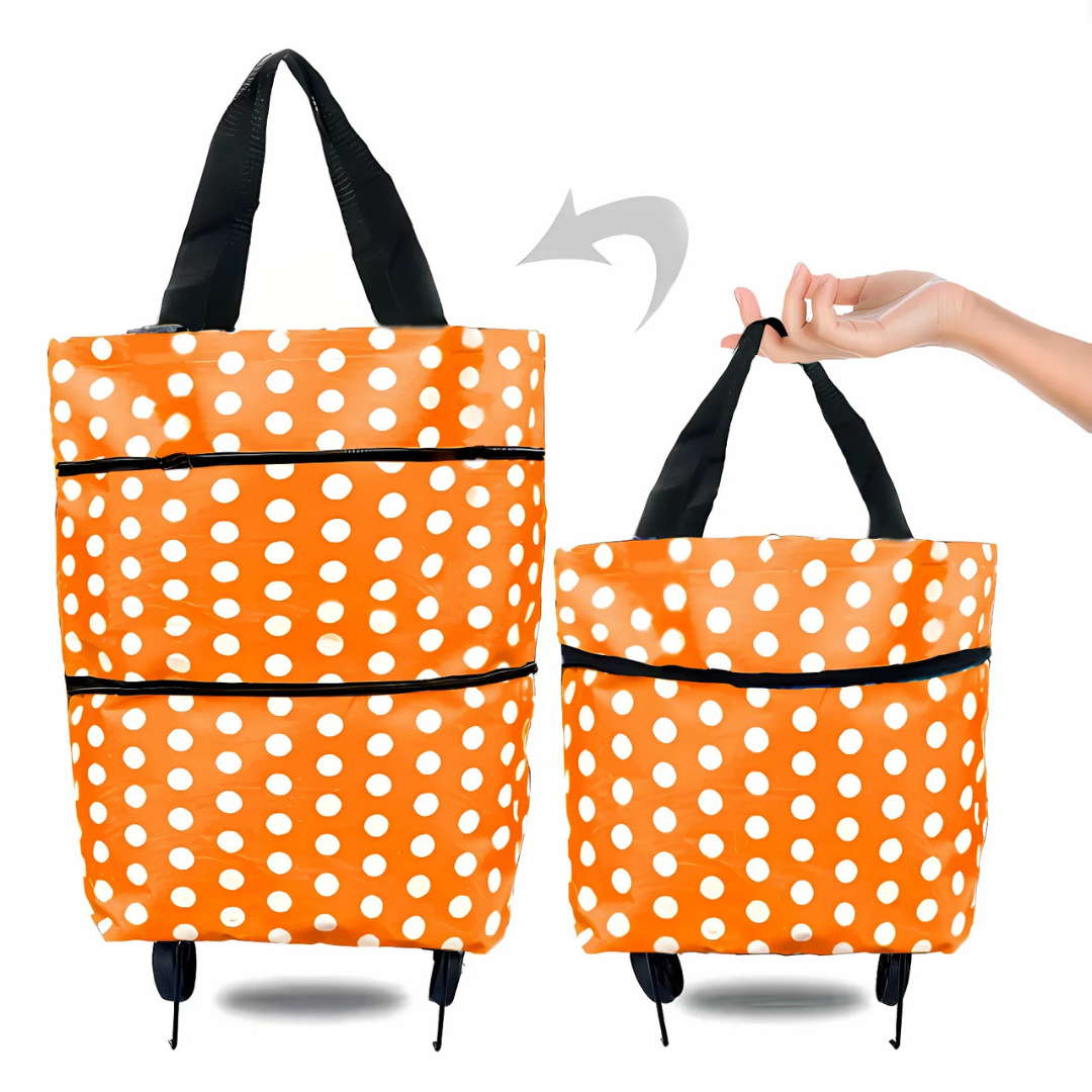 Einkaufstrolley | Faltbare Rolltasche | Leichter Transport | Icone