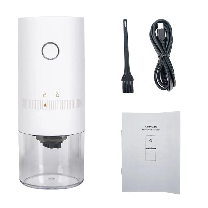 Elektrische Kaffeemühle mit einstellbarem Mahlgrad | USB Aufladbar & Kabellos | Für Kaffee, Gewürze, Pfeffer und Samen 5