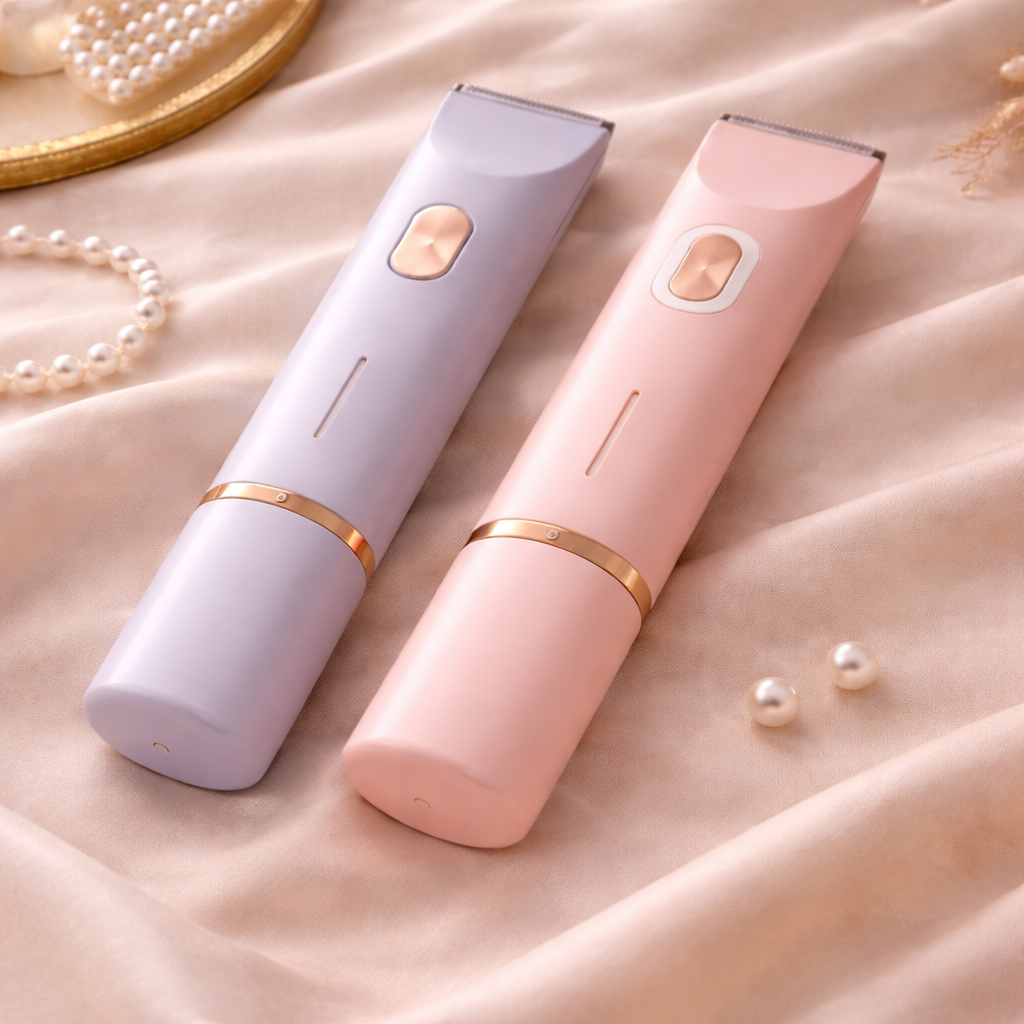 Elektrischer Rasierer | Intimrasierer für Frauen | 2-in-1-Rasierkopf | Smoothly