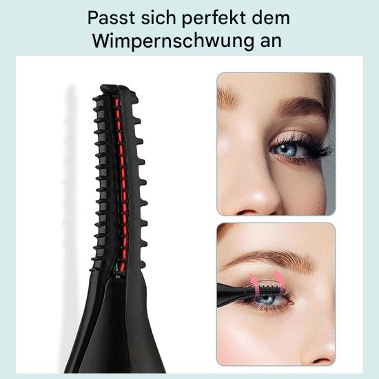 Elektrischer Wimpernformer | 3 Temperaturmodi | Langanhaltender Schwung | Curluxe
