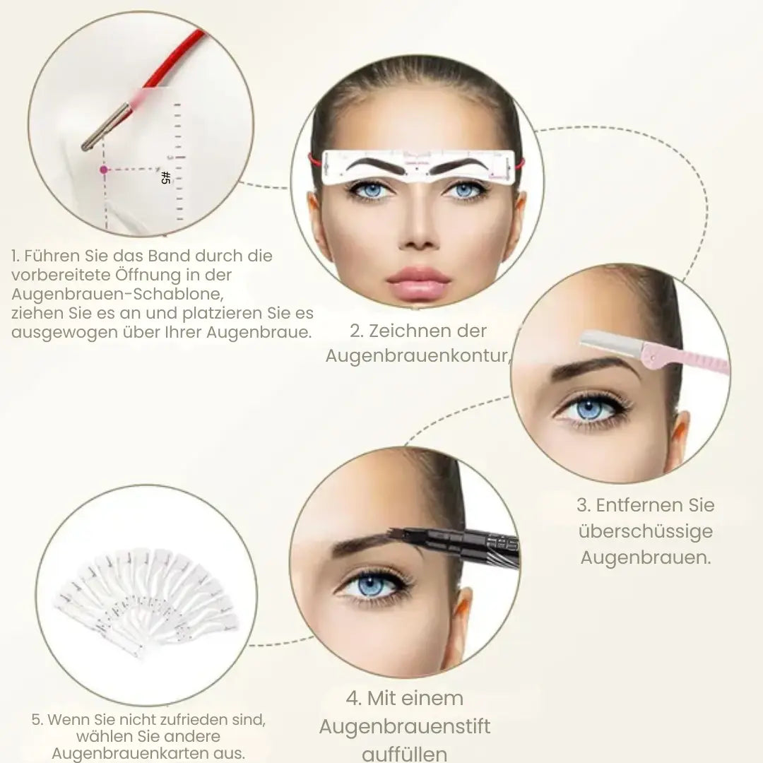 EverArch™ Augenbrauen-Set – Forme in Sekunden atemberaubende, symmetrische Brauen