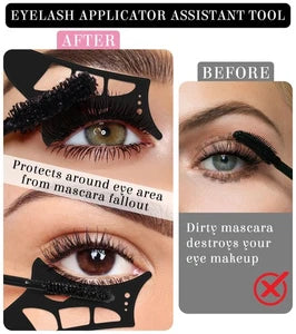 Eyeliner Stempel Silikon wiederverwendbar 5-in-1 mit Wimpernschutz 1