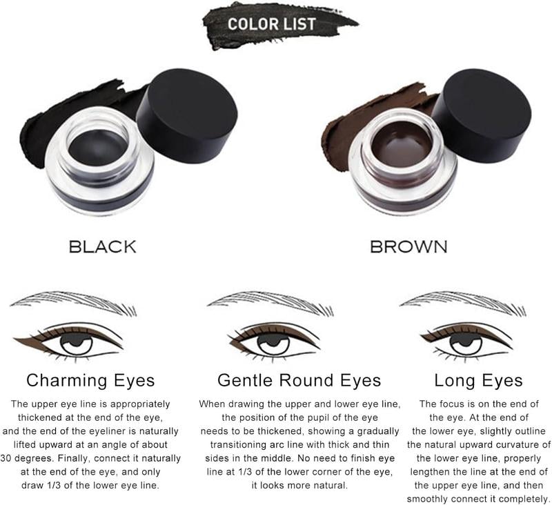 Eyeliner Stift | Präzisionsspitze Kontrolle | Langanhaltend wischfest Finish | BoldStrik