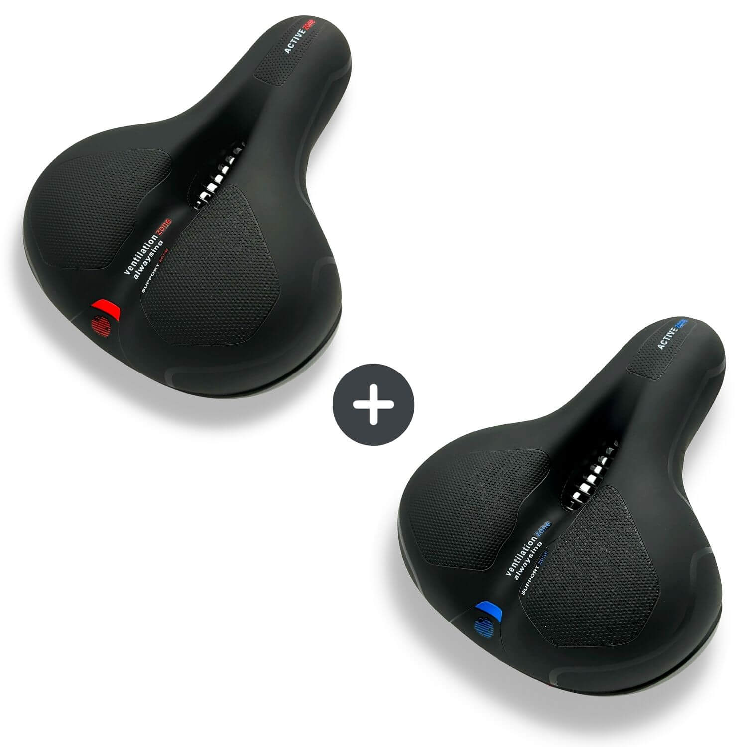 Fahrradsattel | Ergonomischer Komfort | Stoßdämpfend | RideRelief