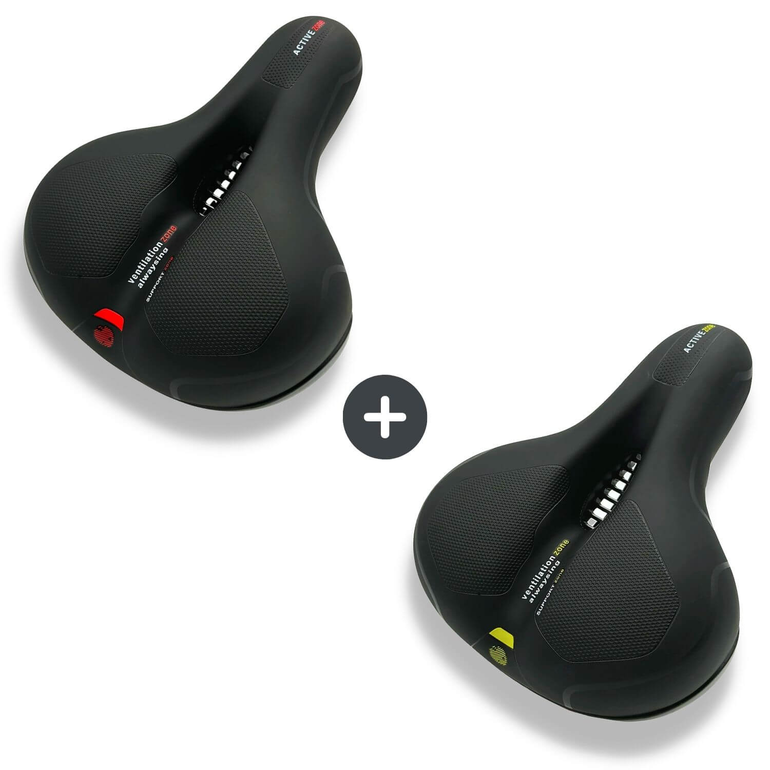 Fahrradsattel | Ergonomischer Komfort | Stoßdämpfend | RideRelief