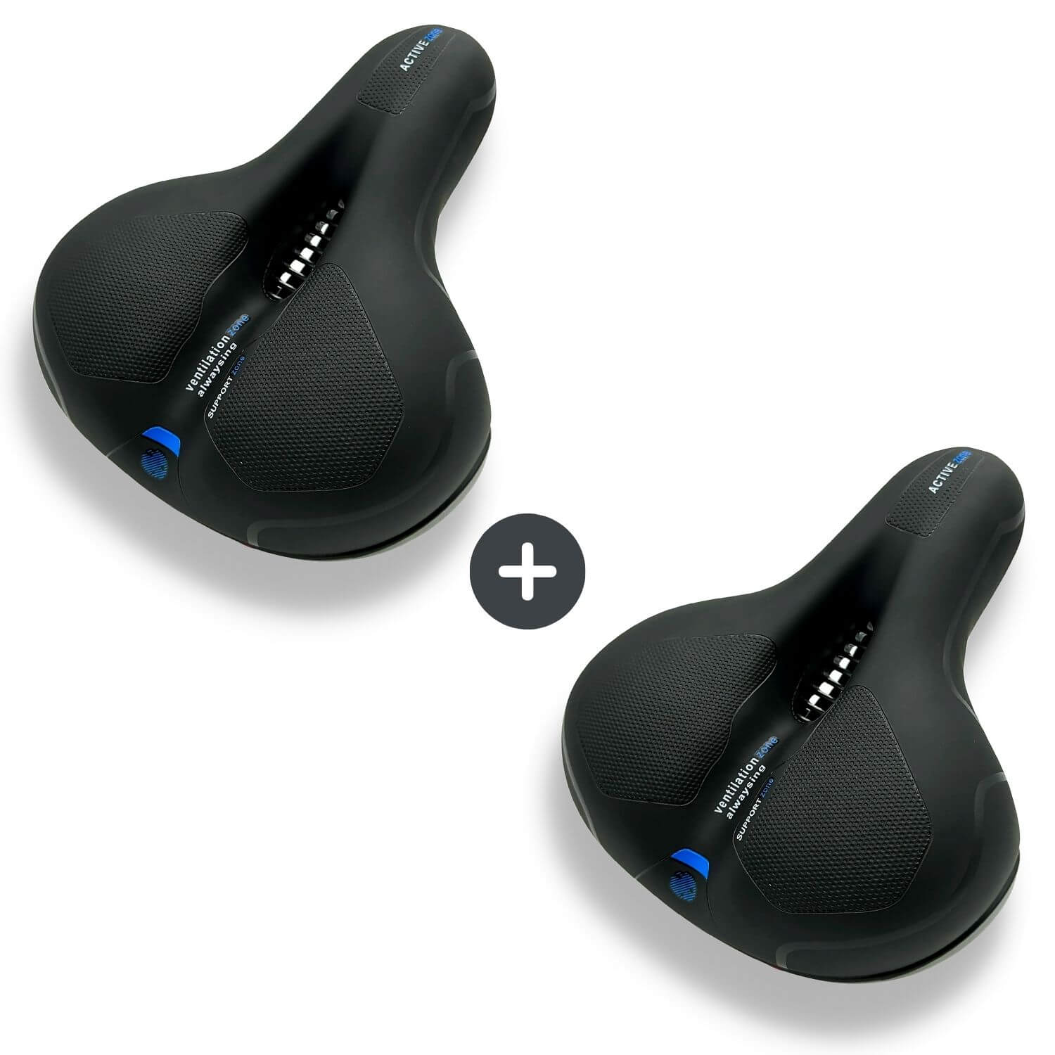 Fahrradsattel | Ergonomischer Komfort | Stoßdämpfend | RideRelief