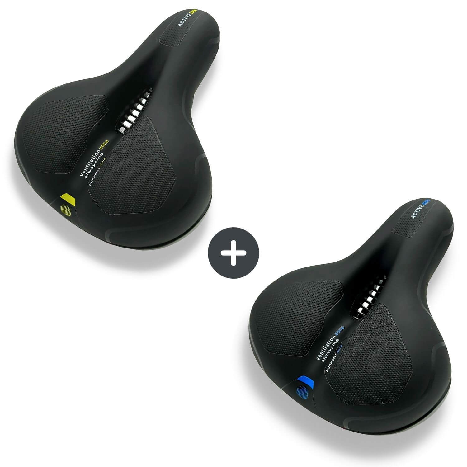 Fahrradsattel | Ergonomischer Komfort | Stoßdämpfend | RideRelief