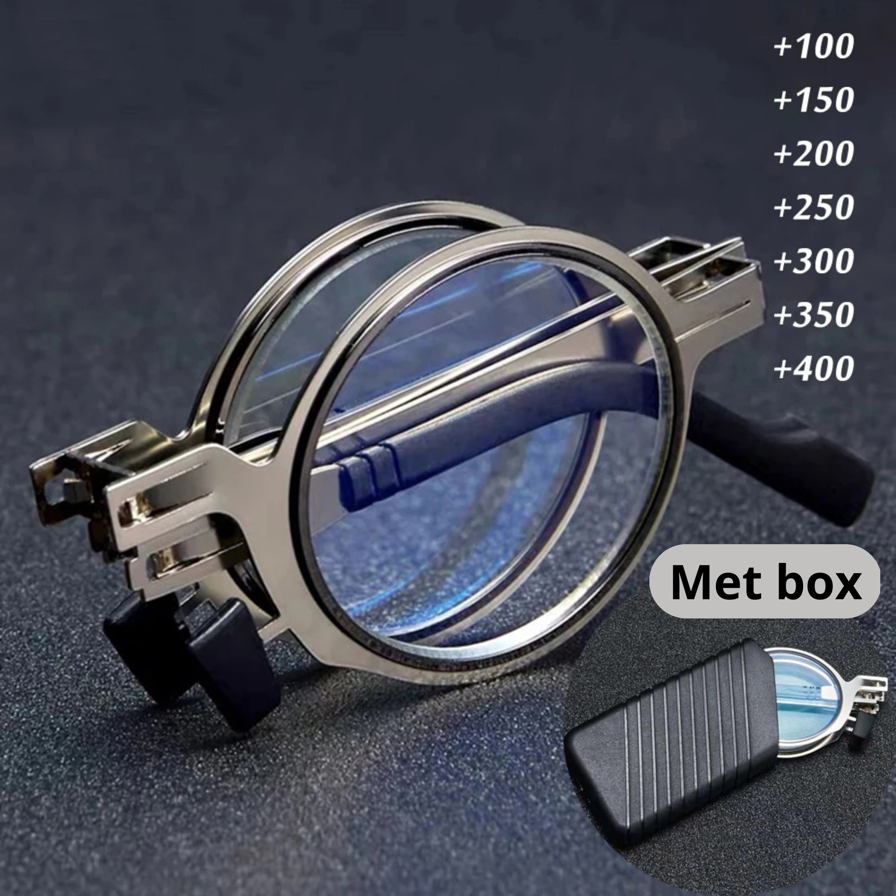 Faltbare Lesebrille | Superleicht | Blaulichtschutz | PocketSight