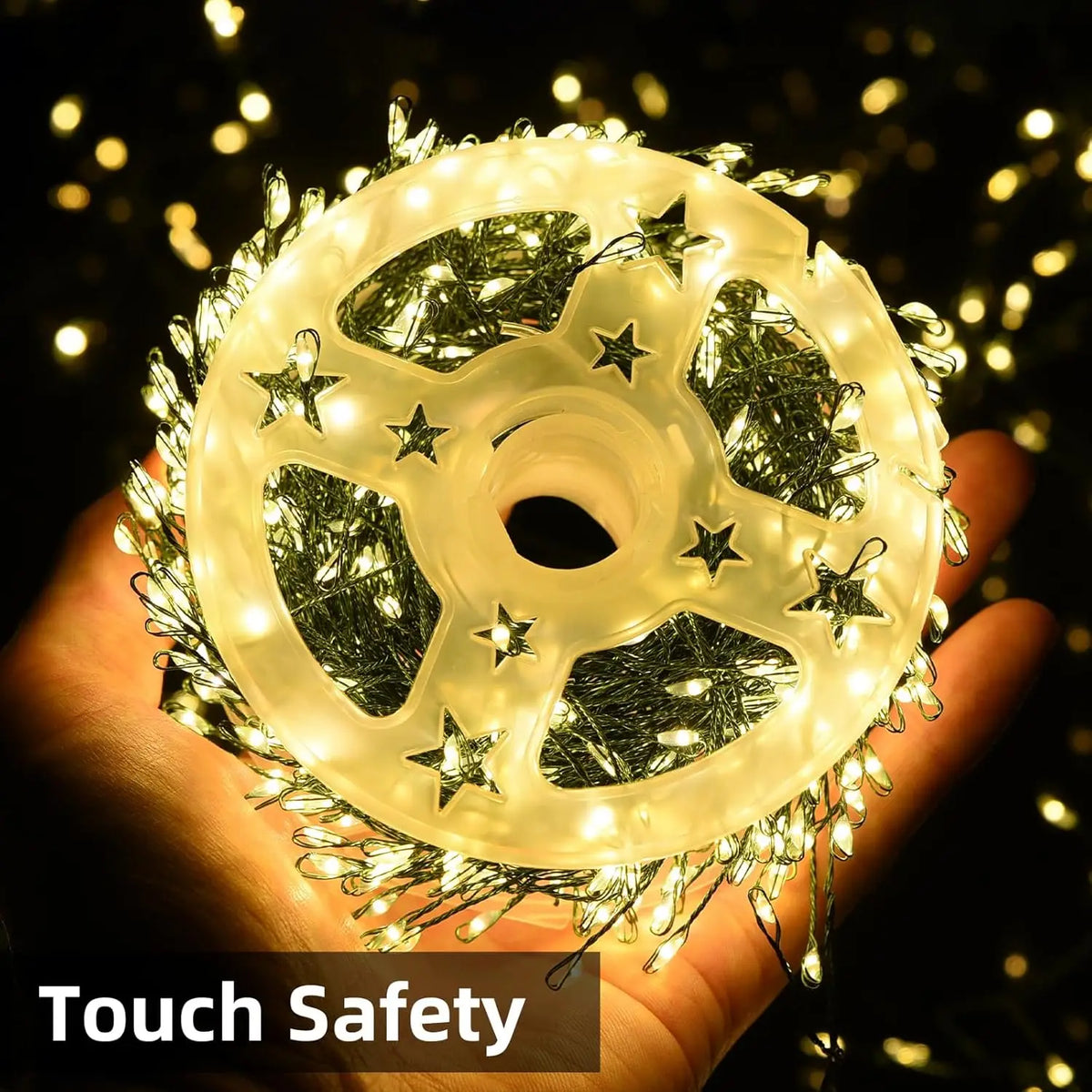Feuerwerk Lichterkette Kupferdraht | Fernbedienung mit Timer & Dimmfunktion | IP65 Spritzwasserschutz für Innen und Außen 2