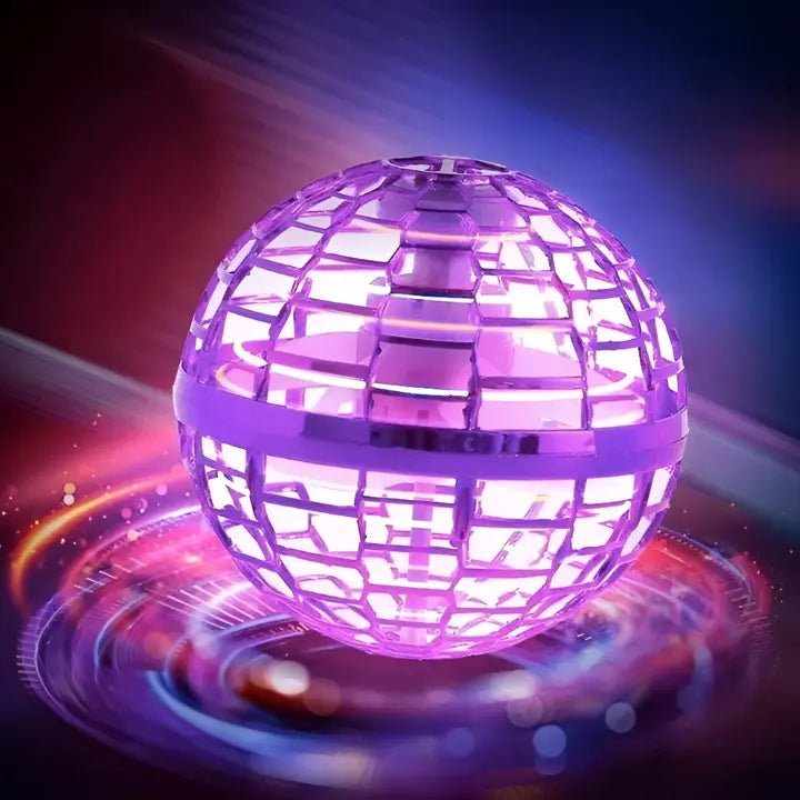 Flugball | LED Bumerang Kugel zum Werfen | Wiederaufladbar und robust | NeoGlide