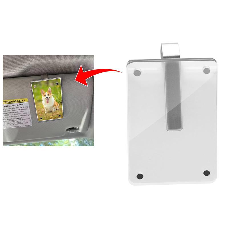 Fotoclip für die Sonnenblende im Auto | Für Fotos 8,9x5,8 cm | Universell | SnapView