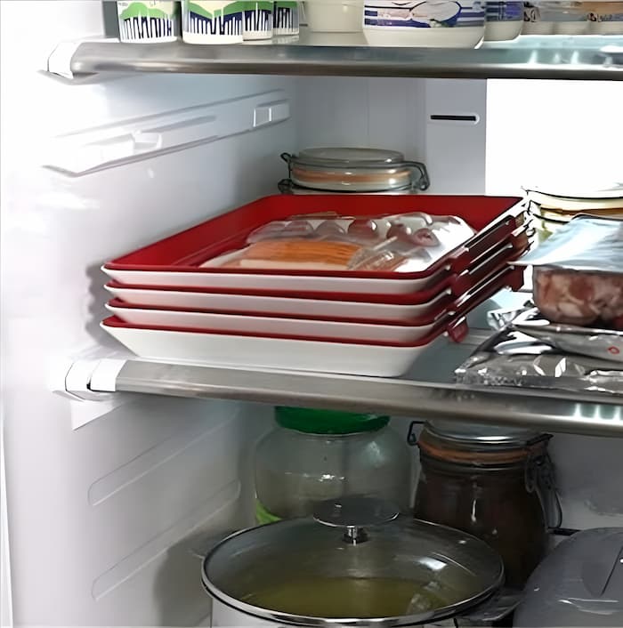 Frischhalteplatte | Lebensmittel länger frisch | Elastische Dichtfolie | FreshPlate