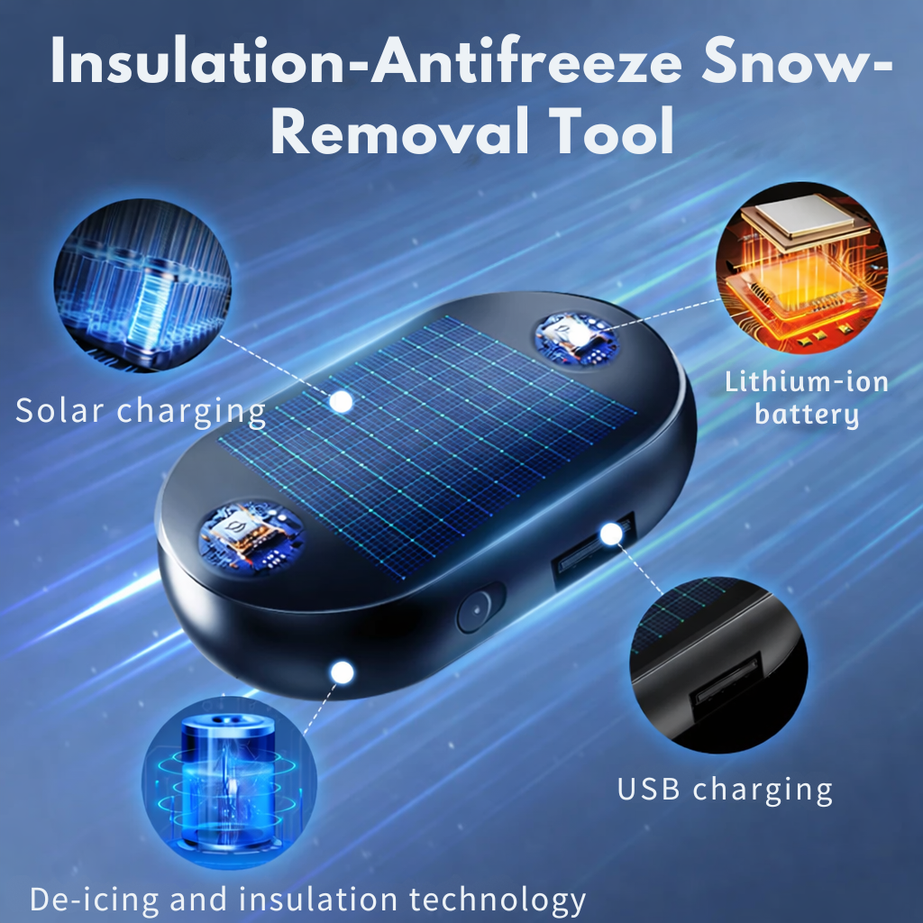 Frostschutz Auto | Solar Enteisungsgerät | Kratzfrei automatisch | FrostGuard