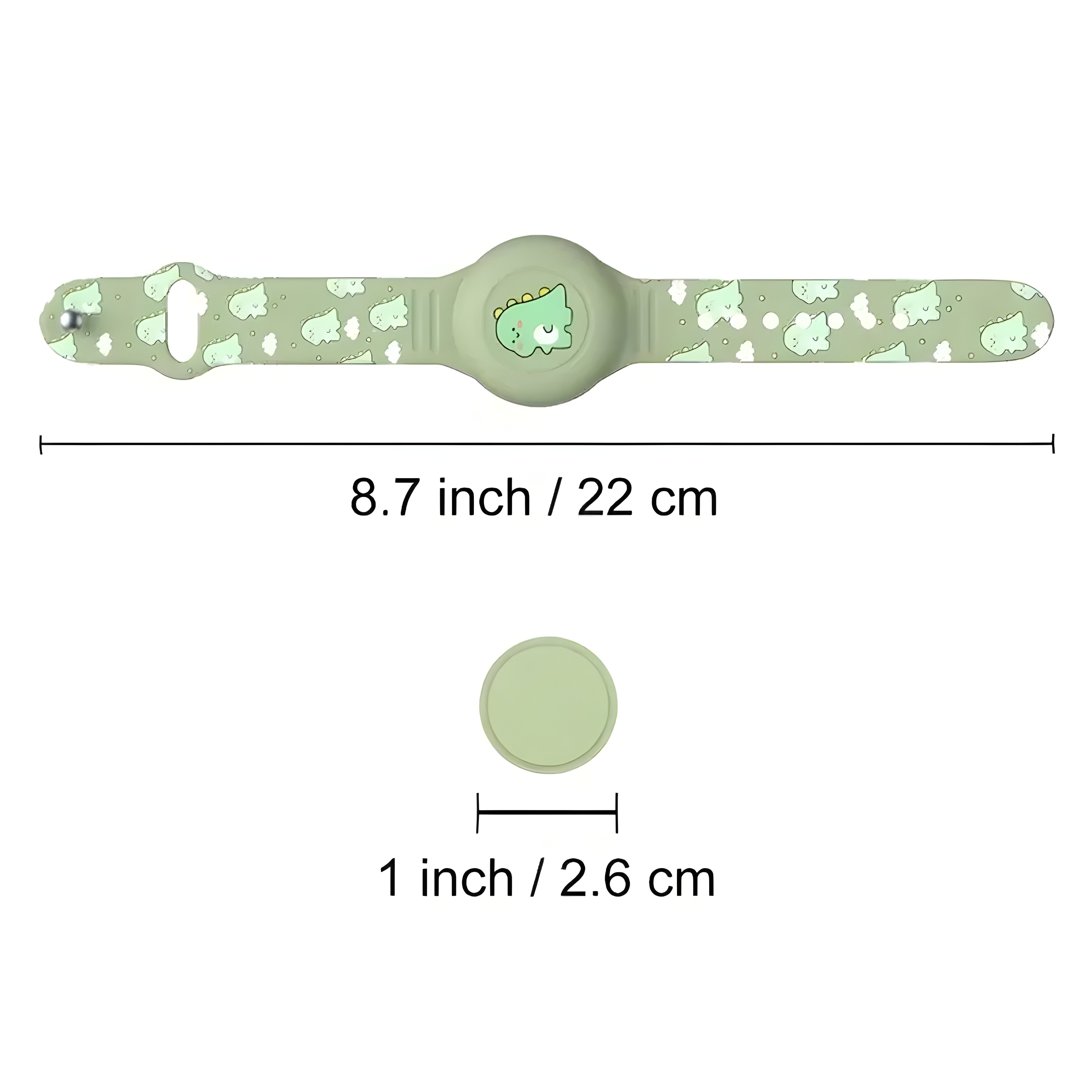 GPS | Kinderarmband | Standortverfolgung | Verstellbares Silikonarmband | KidLoca