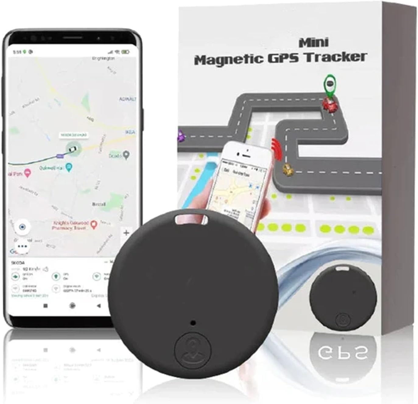 GPS Tracker | Magnetische Befestigung | Echtzeit Ortung per App | SafeTrack