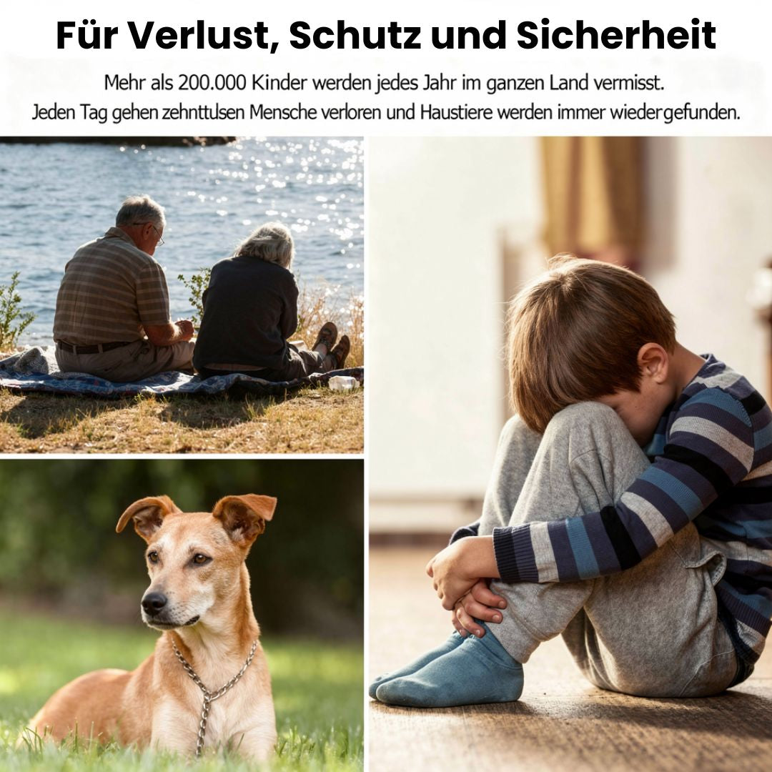 GPS Tracker für Auto | Mini GPS Tracker ohne Abo | Echtzeit-Ortung | Magnetisch & Unauffällig | Locaro