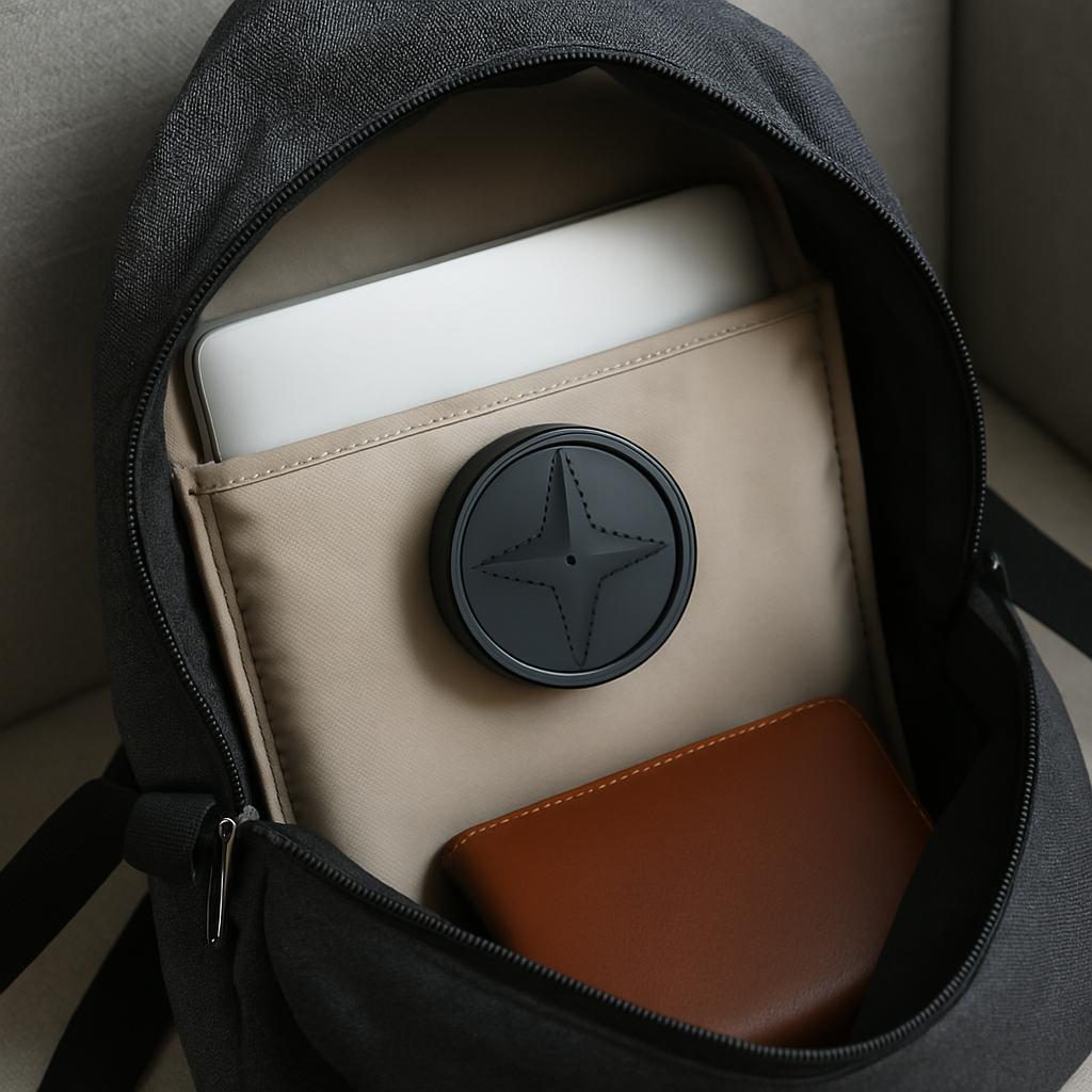 GPS Tracker magnetisch kompakt | Echtzeit-Ortung GPS + GSM | 20 Tage Akku | Trackveil