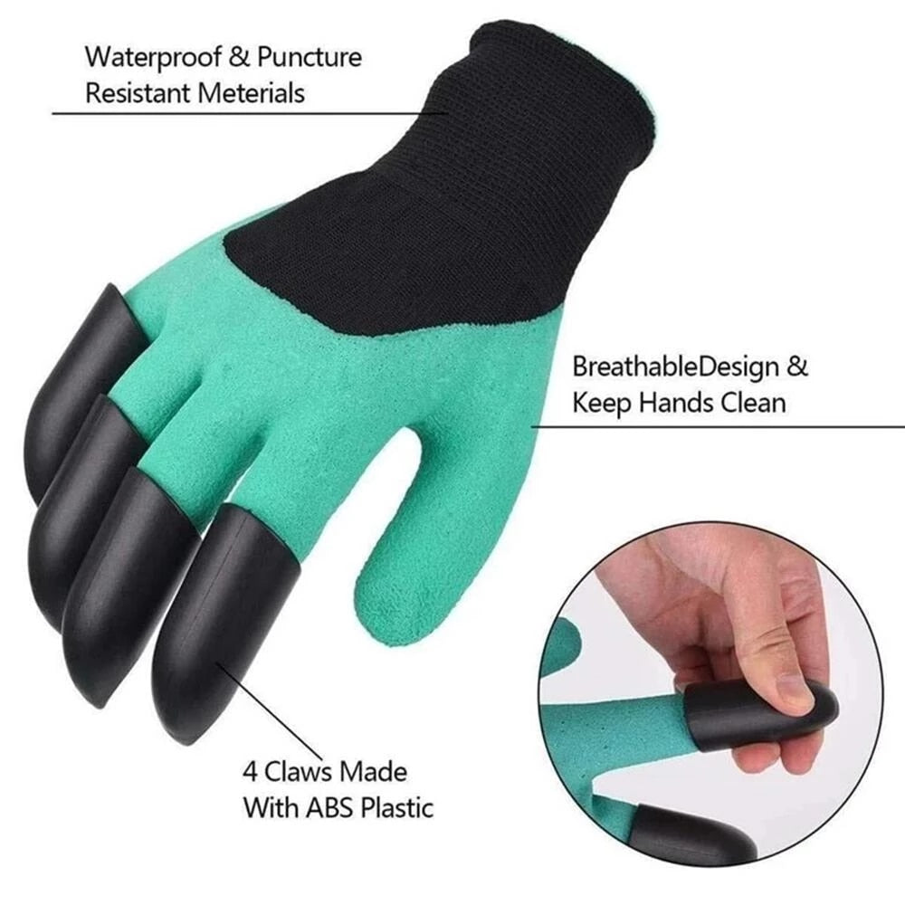 Gartenhandschuhe | Grabkrallen | Latexbeschichtet | Grippaw