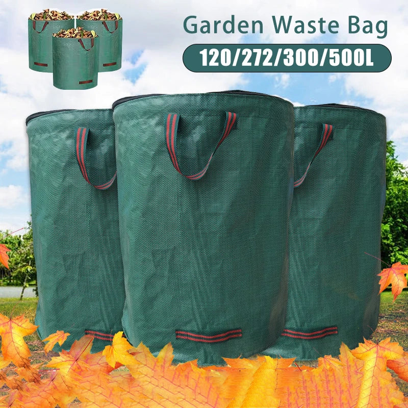 Gartensack | Wiederverwendbar und Faltbar | Fassungsvermögen 120–500 | GartenSammel