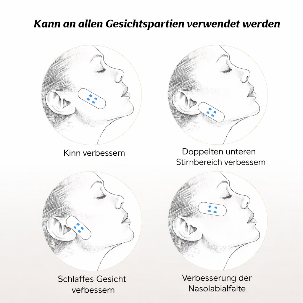 Gesichtslifting | Unsichtbarer Sofort Lift | Hautfreundlich| Contoura