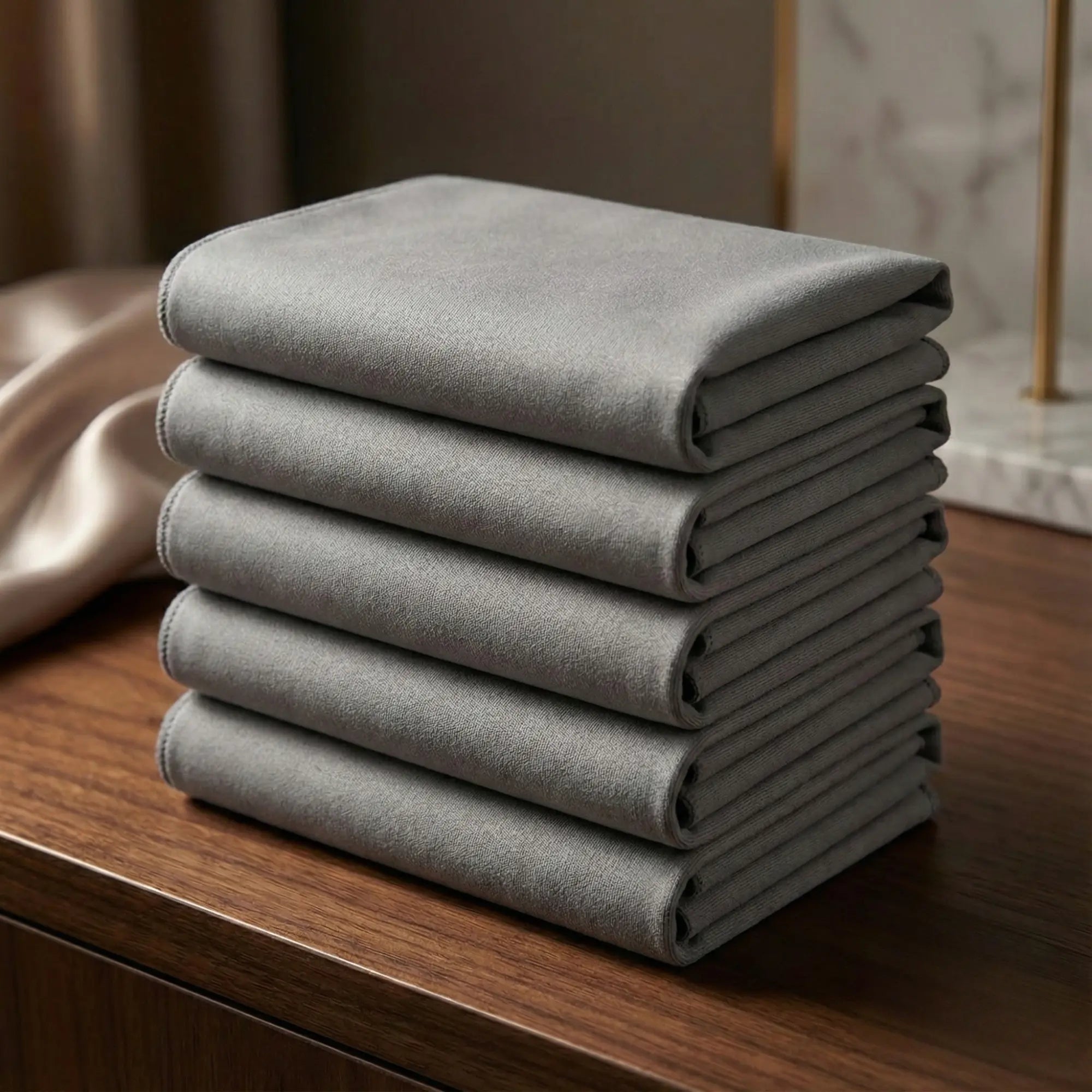 Glasreinigungstücher Mikrofase | Streifenfrei | Fusselfrei und Wiederverwendbar | ClearWipe