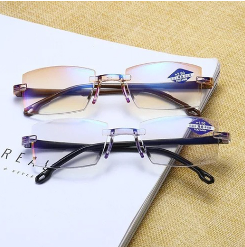 Gleitsichtbrille | Scharfe Sicht in der Nähe und in der Ferne | Randlos und ultraleicht | VisionClear