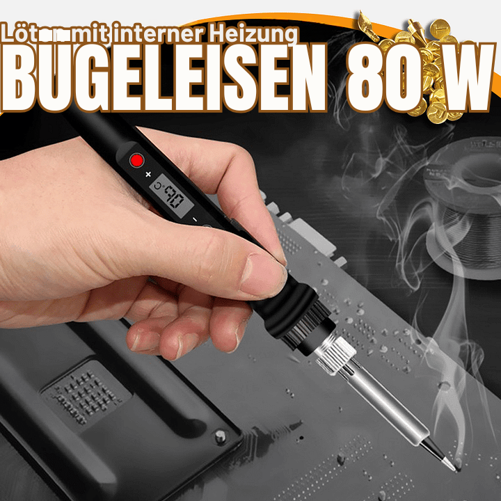 Gravur Set | Alphabet Brennspitzen | Für Holz, Leder & Kork | CraftLetter Pro