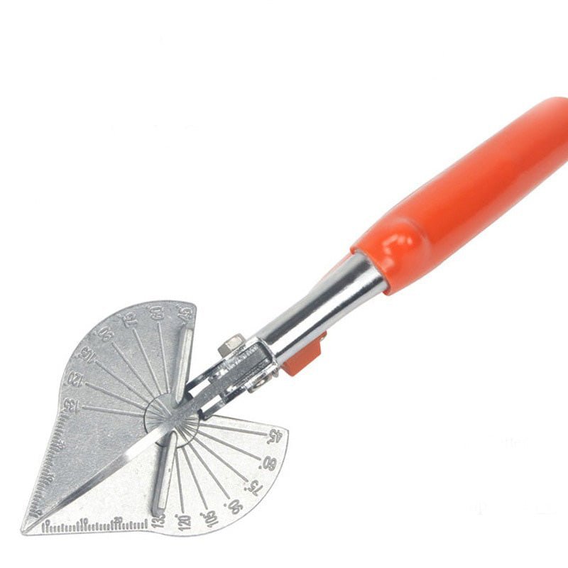 Gehrungsschere Edelstahl 15 cm | Verstellbarer Schnittwinkel 45–135° | SK5-Klinge für saubere Schnitte ohne Ausfransen 1