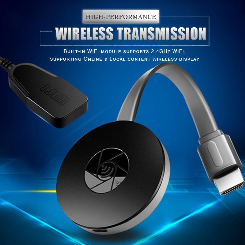 Proiettore HDMI WiFi | Full HD 1080P | Miracast, AirPlay e DLNA | MirraLink