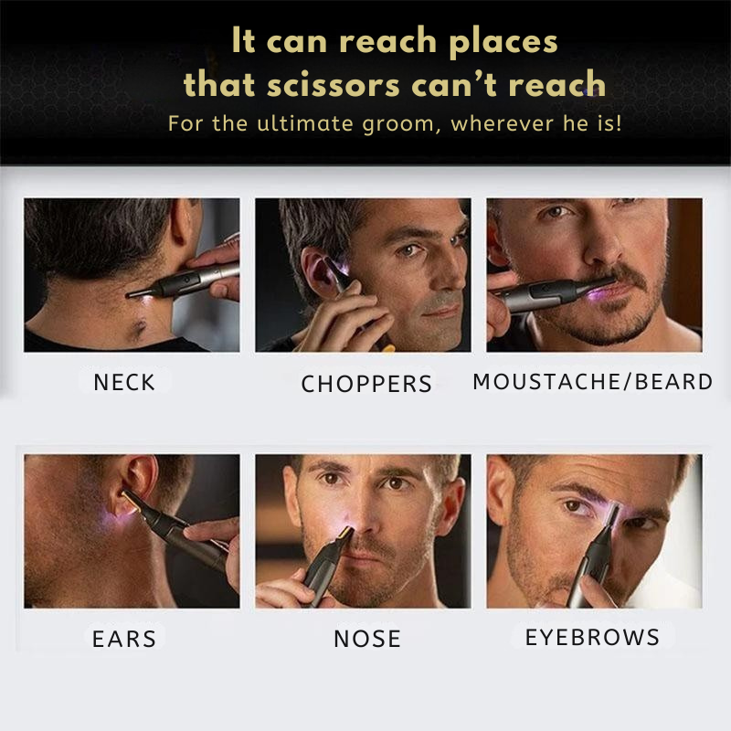 Haar Trimmer | Sanfte Konturrasur | Ultraflach | PrecisionEdge