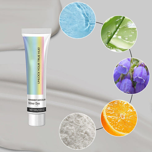 Haarfarbe | Kühles Silber & Aschgrau | Salon-Ergebnis für Zuhause | SilverLuxe