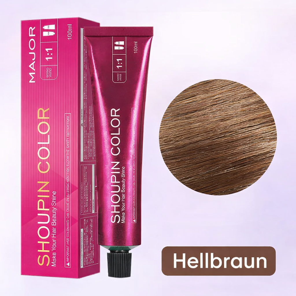 Haarfarbe | Pflegende Farbcreme ohne Bleichen | Glanz und Feuchtigkeitspflege | ShineHair
