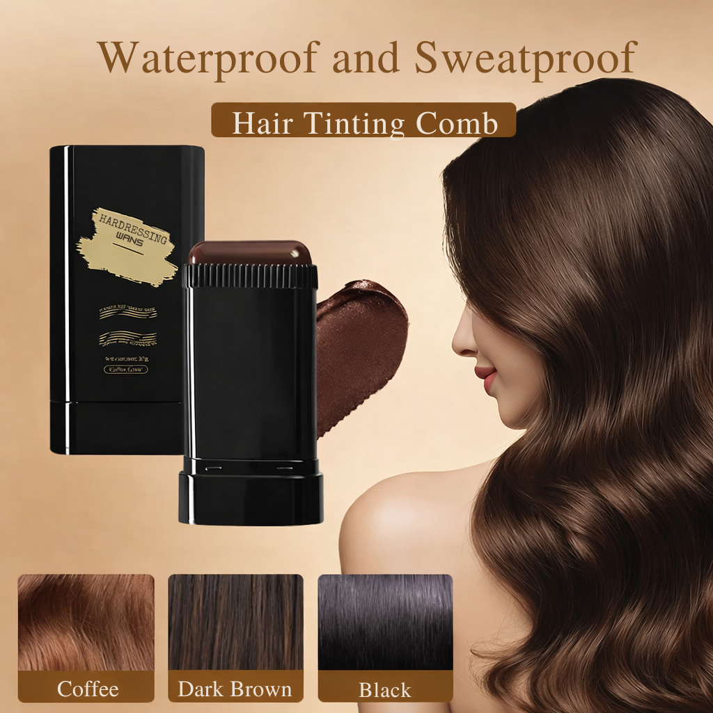 Haarfarben | Sofortige Grauhaar Abdeckung | Präziser Haaransatz Touch-Up Stick | AnsatzFix