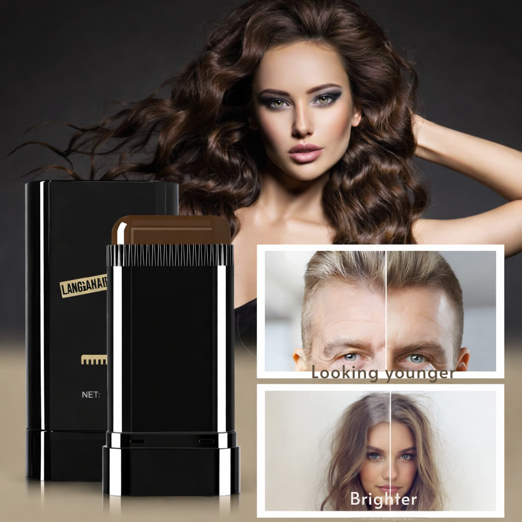 Haarfarben | Sofortige Grauhaar Abdeckung | Präziser Haaransatz Touch-Up Stick | AnsatzFix