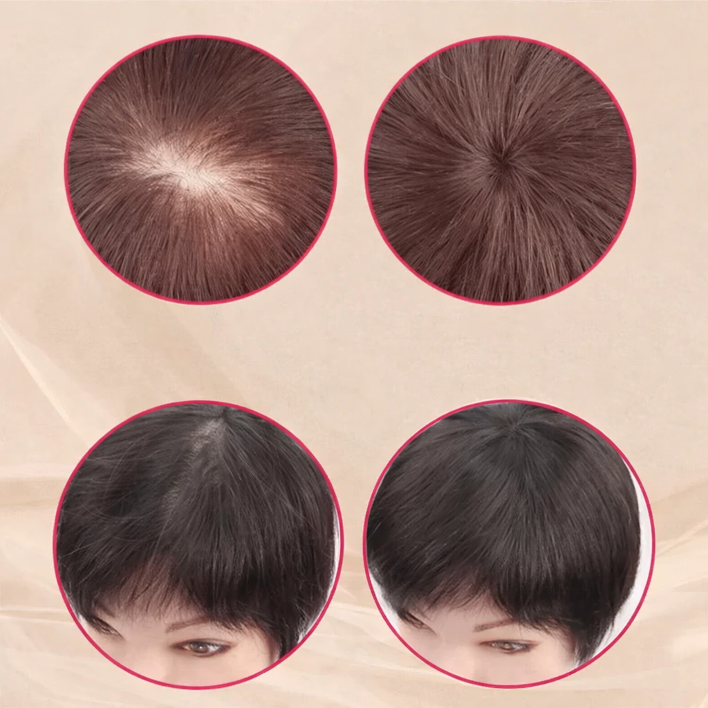 Haarteil | | Clip-In-Haarperücke | Nahtloser Sofort-Look | EllaLift