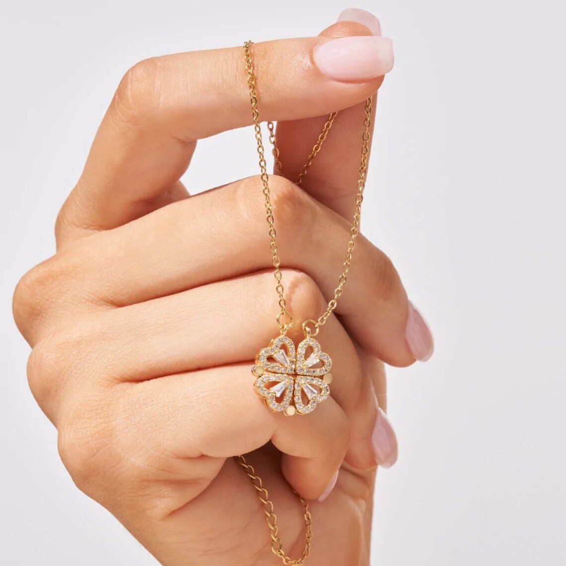 Halskette Damen | Herz Anhänger | Valentinstag | Luckéra